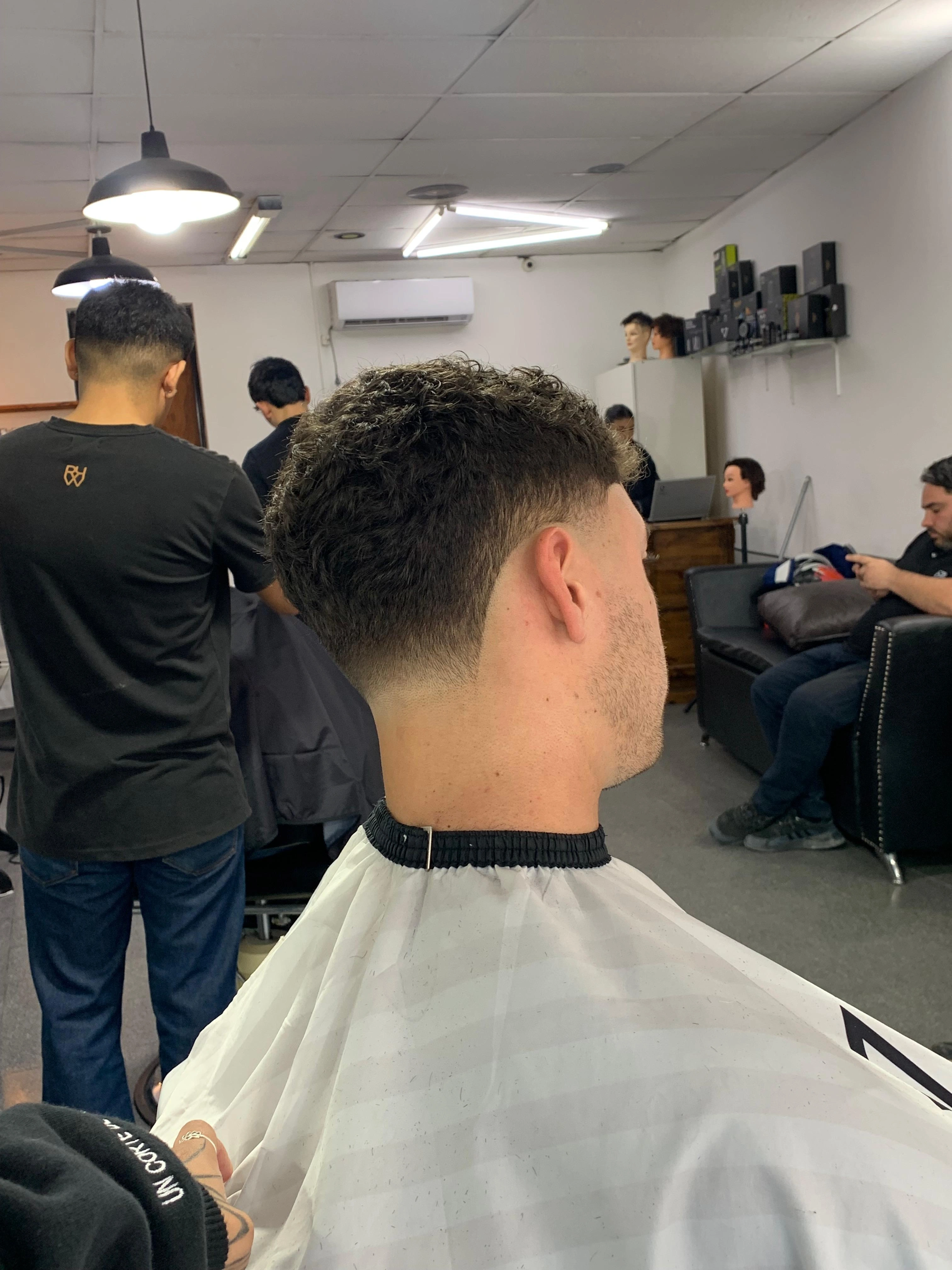 Corte de cabello moderno