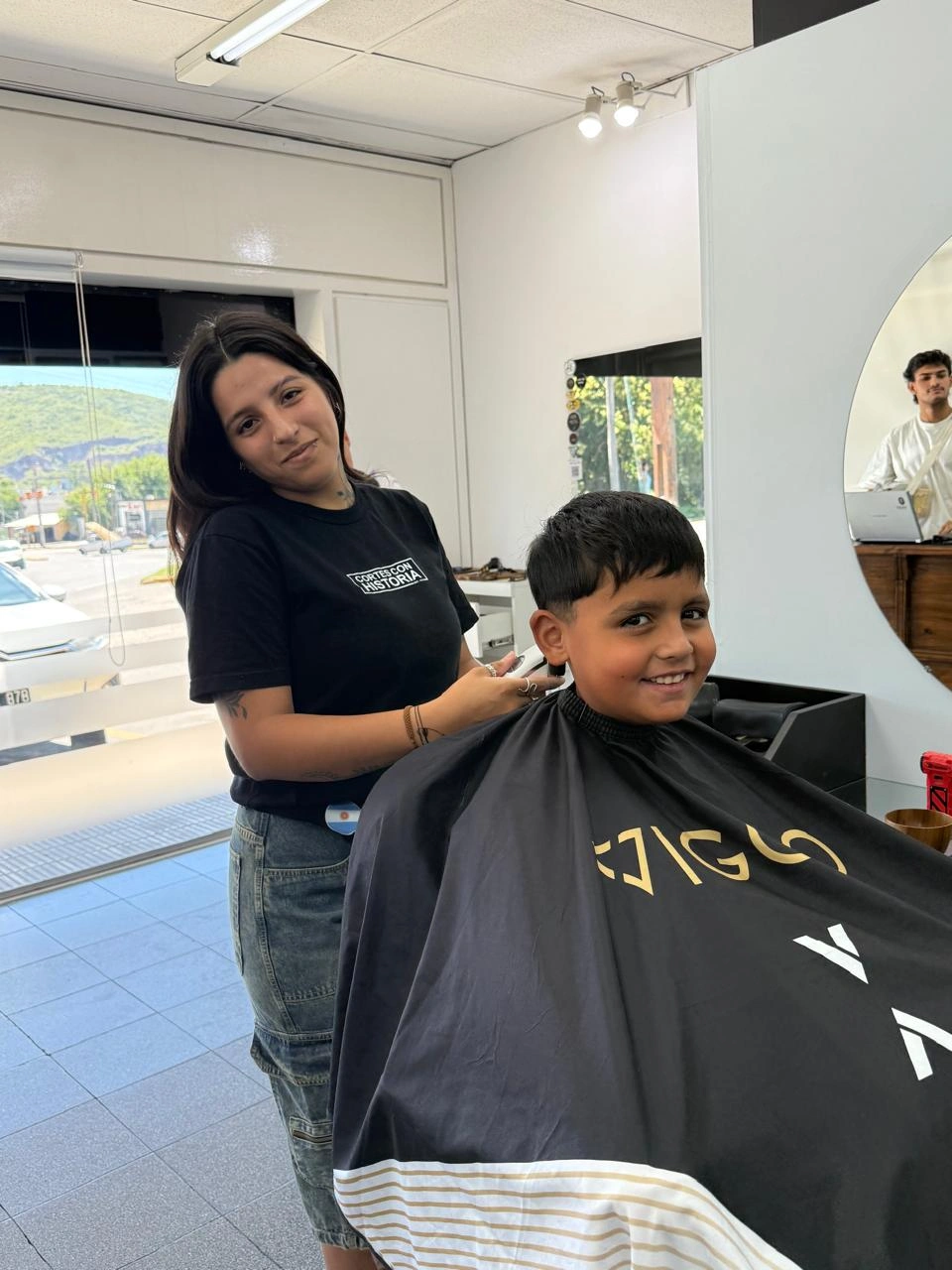 Corte de cabello moderno