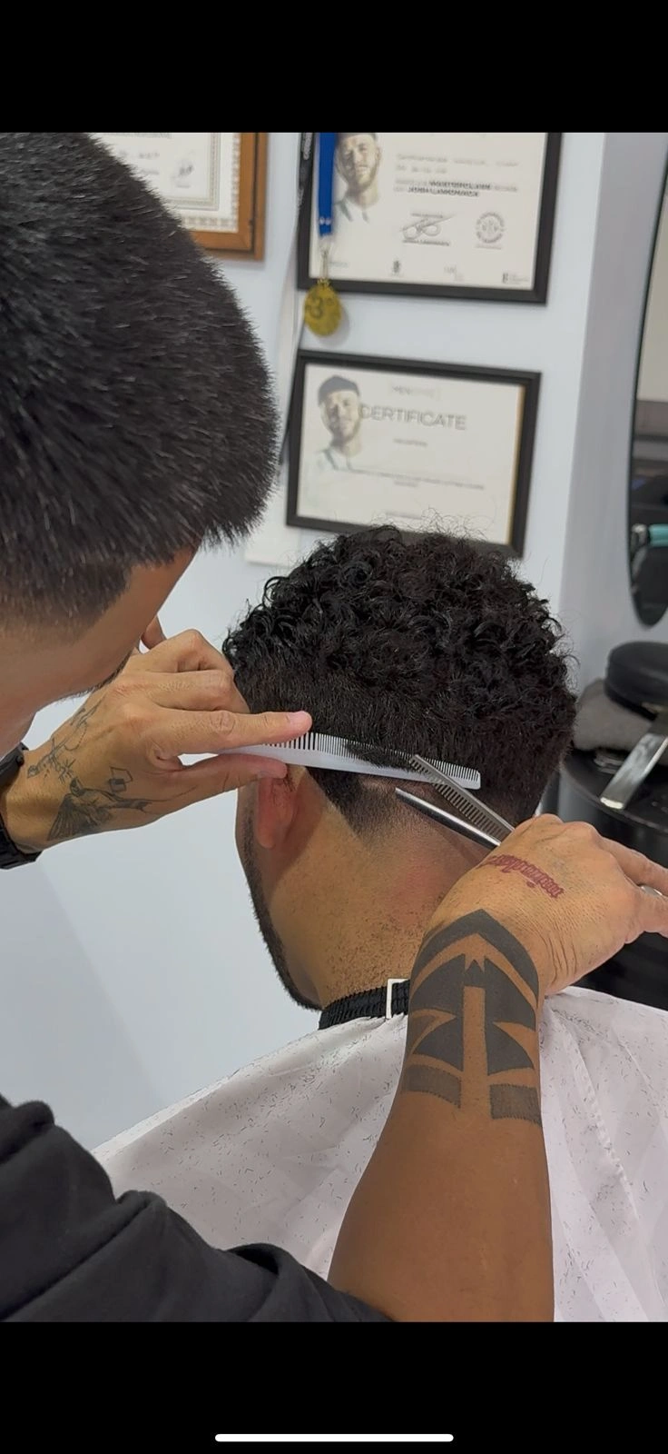 Corte y barba completo